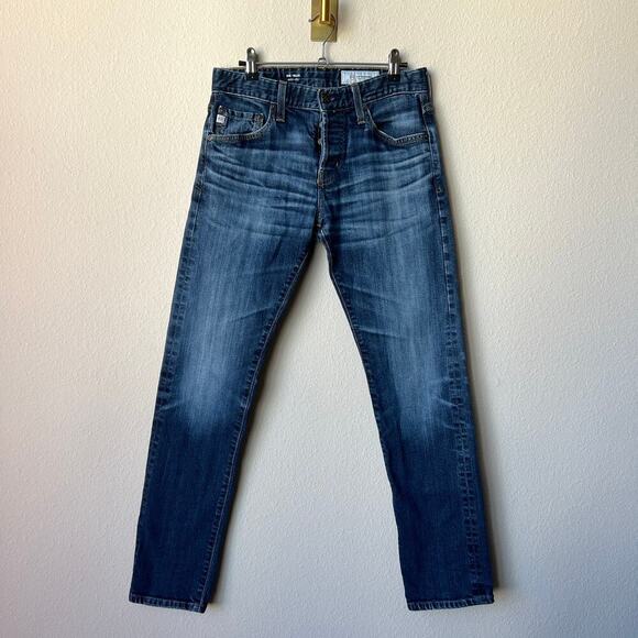 AG Adriano Goldschmied The Tellis Modern Slim Denim Jeans Size 30R - Picture 2 of 7
